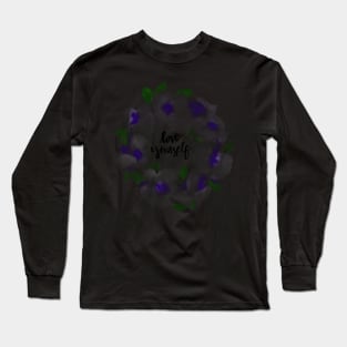 love yourself wreath Long Sleeve T-Shirt